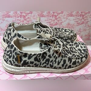 Leopard Print Kids Shoes